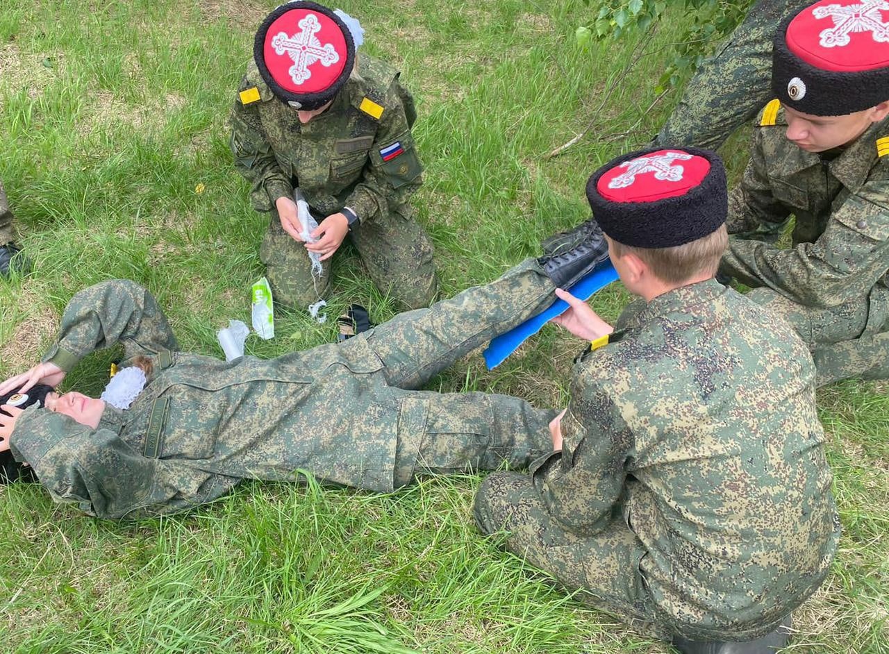 Активисты Курганинского отделения Союза приняли участие в игре «Зарница» -  Союз казачьей молодежи Кубани!